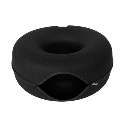 Jumbo Cat Scratcher Cave – 2-in-1 Felt Cat Tunnel, Hideaway Bed & Interactive Play Space