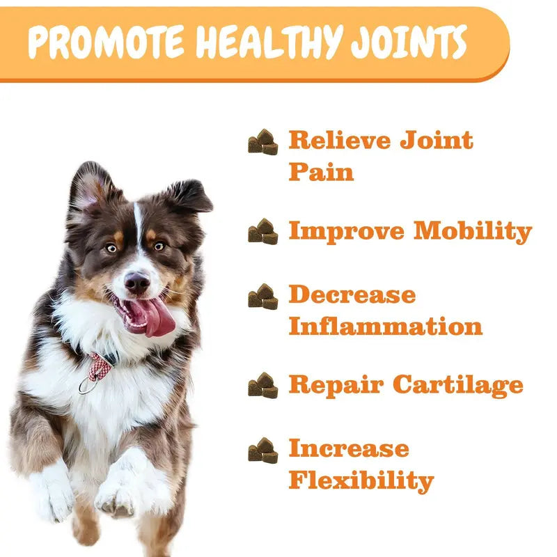 FURRY CURE Hip & Joint Chews for Dogs, Chicken Flavor, Advanced Mobility Support, 120 Soft Chews (300g)