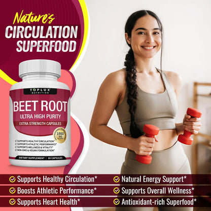 Organic Beet Root To Support Circulation And Vitality*