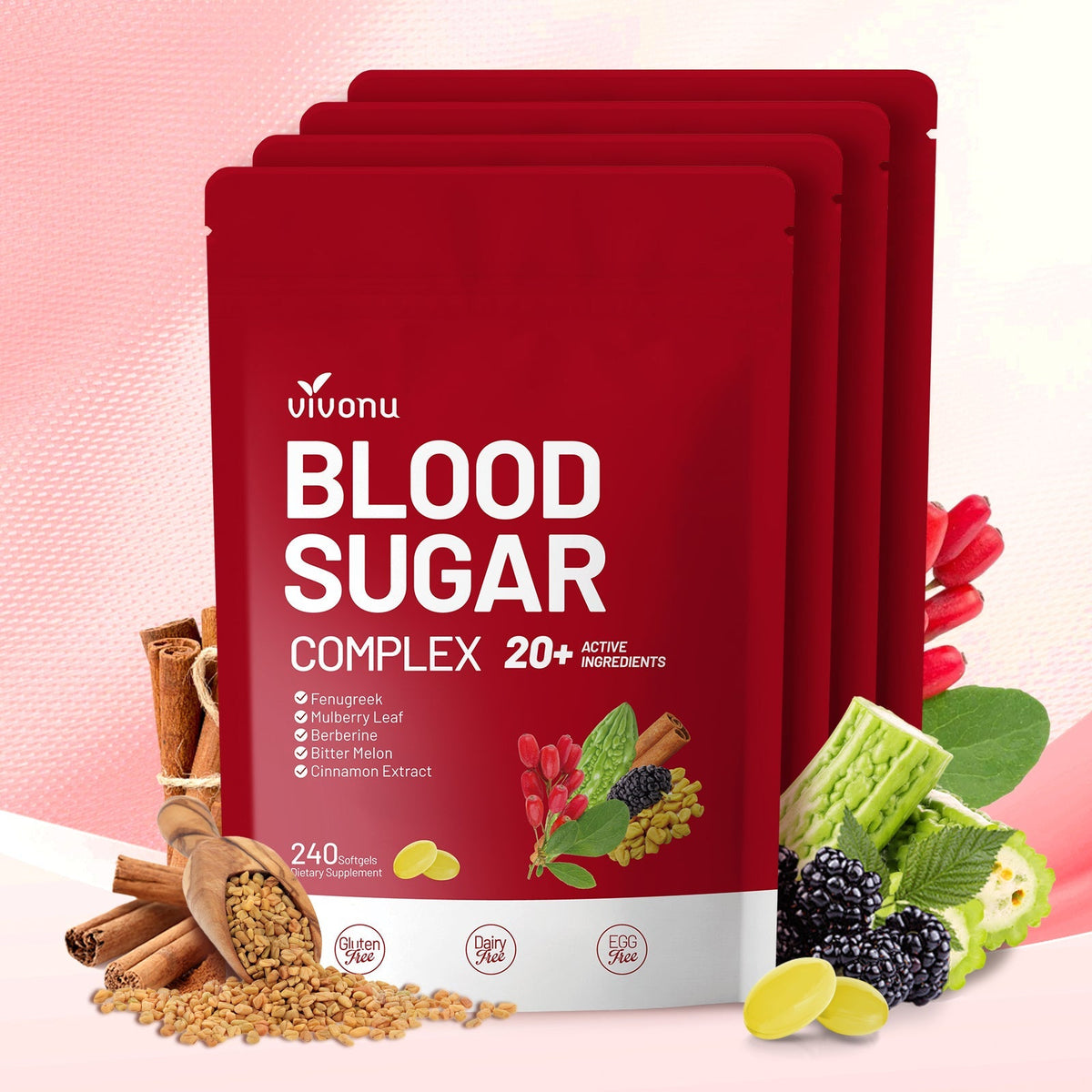 Blood Sugar Complex with 20 Herbs