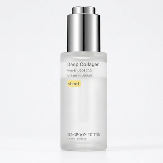 [SUNGBOON EDITOR] *renewal* Deep Collagen Power Boosting Cream In Serum 30ml