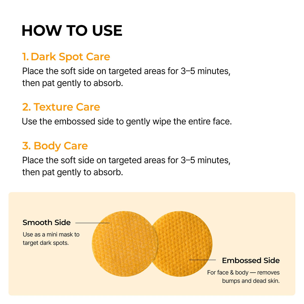 Dr.Melaxin TX Turmeric Toner Pads – 70 Sheets, Tranexamic & Kojic Acids, Brightening Korean Skincare