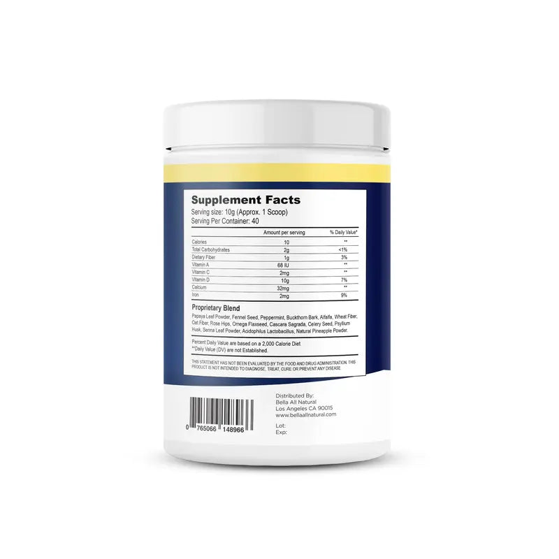 Bella All Natural Piña Powder and Probiotics Iced Coffee Duo - Health Supplements