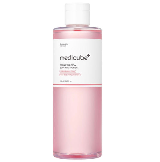 Medicube PDRN Pink Cica Soothing Toner – Hydrating, Calming & Brightening Facial Toner, 250mL