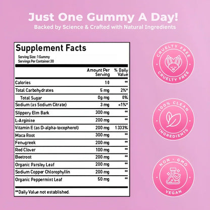 Pheromone Boosting Gummies for Women