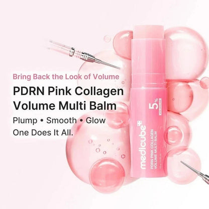 Medicube PDRN Pink Collagen Multi Balm Stick 10g Hydrating Moisturizing Balm