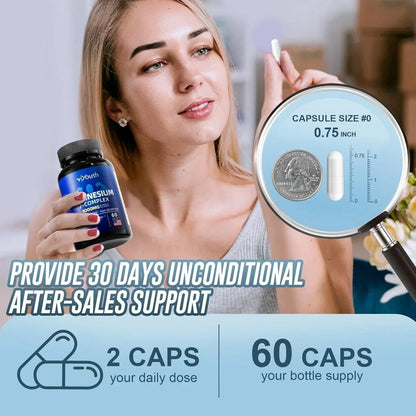 Glycinate Supplement, Magnesium 7 Complex Advanced with Citrate Malate Chelate