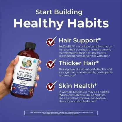 MaryRuth’s Advanced Hair Care Bundle – Daily Liquid Hair Formula 16 oz & Hair