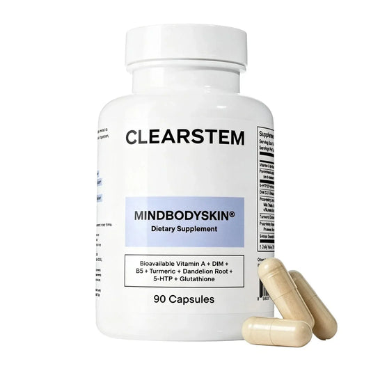 CLEARSTEM - MINDBODYSKIN Hormonal Acne Supplement 90 Count