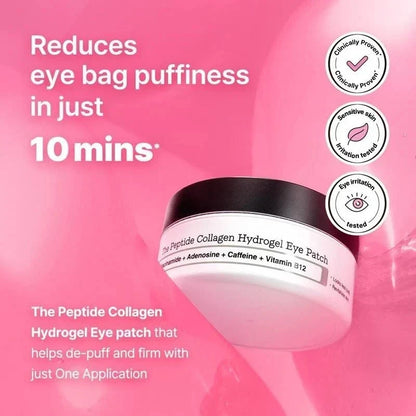 The Pepdite Collagen Hydrogel Eye Patch { 60 Patches }  New in Box