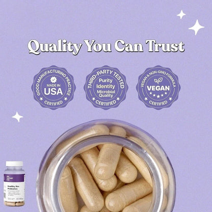 Women Wellness 3‑Bottle Set Probiotics Suppositories Herbal Capsules 120ct