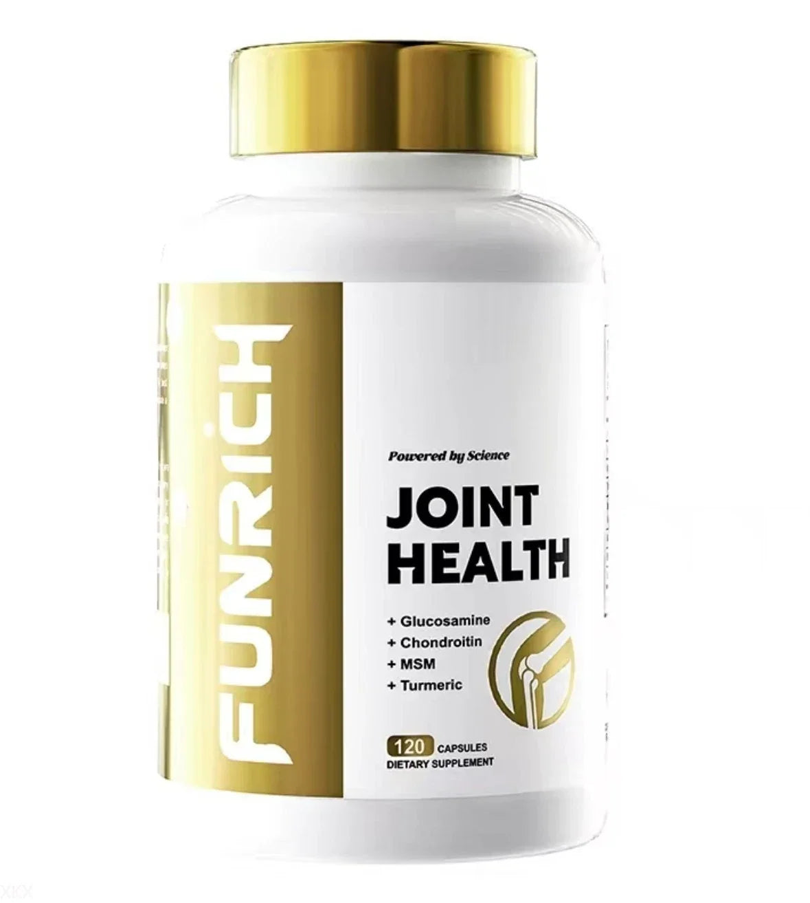 FUNRICH Joint Health Supplement 120ct Glucosamine Chondroitin MSM Turmeric New