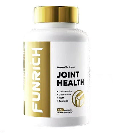 FUNRICH Joint Health Supplement 120ct Glucosamine Chondroitin MSM Turmeric New