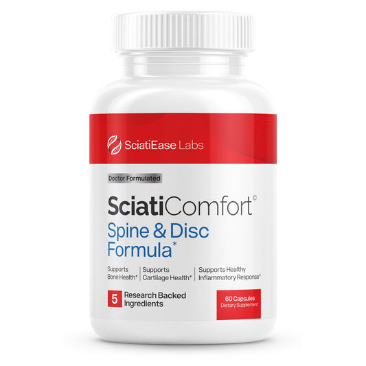 SciatiComfort® Spine & Disc Support Formula – 60 Capsules