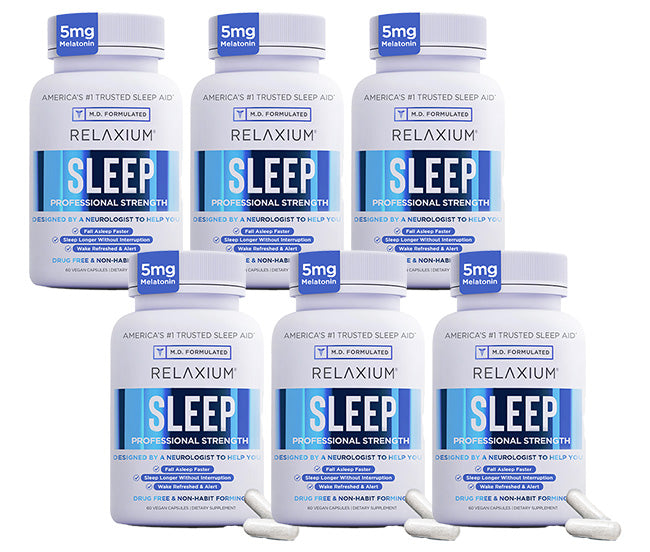 RELAXIUM® Sleep - Deep Rest & Recovery Support Capsules
