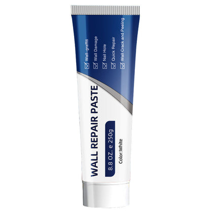 250g Wall Repair Paste Kit with Scraper, Nozzle & Sandpaper – Quick-Dry Crack and Hole Filler